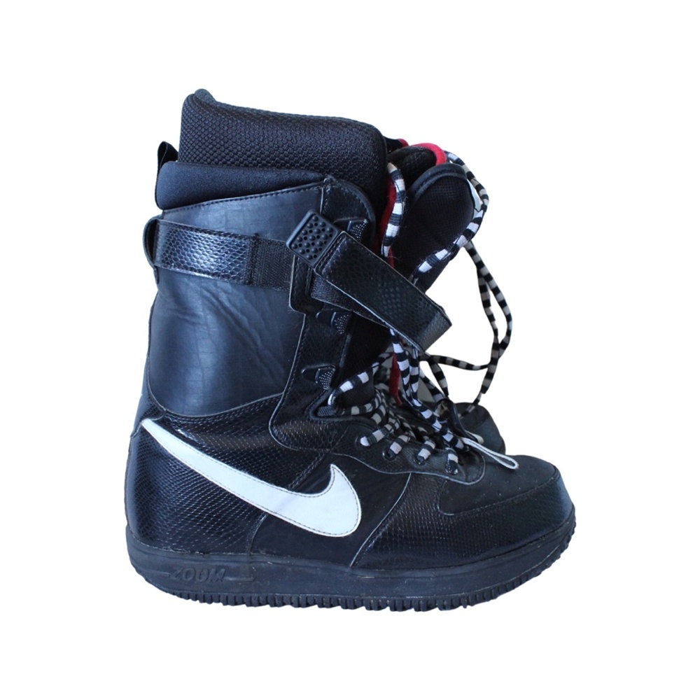 NIKE Zoom Force 1 Response Snowboard Boots Size 9.5 US 43 EUR 334841-004 Black